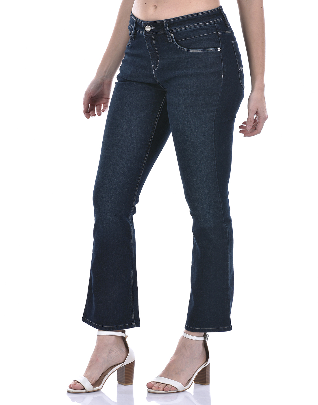 Numero Uno Women Solid Dark Blue Jeans